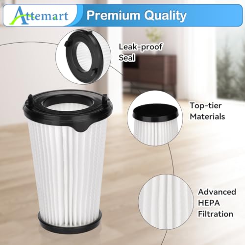 Image of 8 Pcs VAF-1TM Filter Replacement Compatible with Electrolux Ergorapido Stick Vacuum EHVS2510AW VS3510AR Standard & Pet Version PureAdvantage PureAdvantageTM Vacuum, Part # EL65522