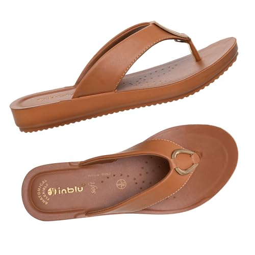 Image of inblu Stylish Fashion Slipper for Women | Comfortable | Lightweight | Anti Skid | Casual Office Footwear (BM60)