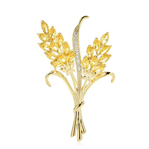 Broche blé pour femme élégante : sublimez votre tenue de fête et vos banquets de saison