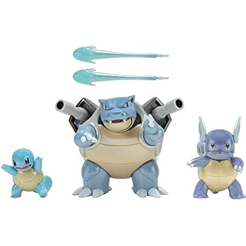 Bizak Pokemon Evolution Triple Pack with Squirtle Cover