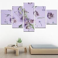 SIGNWIN 5 Panel Canvas Wall Art Modern Art for Home Decorations Ready to Hang - 60
