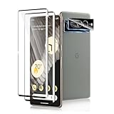 [2+2 Pack] for Google Pixel 7 Pro Screen Protector, Ultra Clear, Fingerprint Compatible, Anti-Scratch, Case Friendly