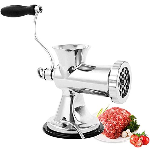 Verbesserte Wurstfüllmaschine, Manuelle Fleischschleifer, Edelstahl-Manuelle Fleischfüllmaschine, Haushaltsfleisch…