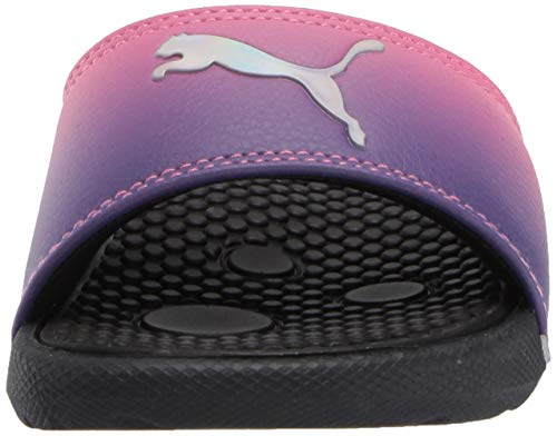 PUMA Toddler Girls Cool Cat Ombre Slide Casual Sandals Casual - Black2