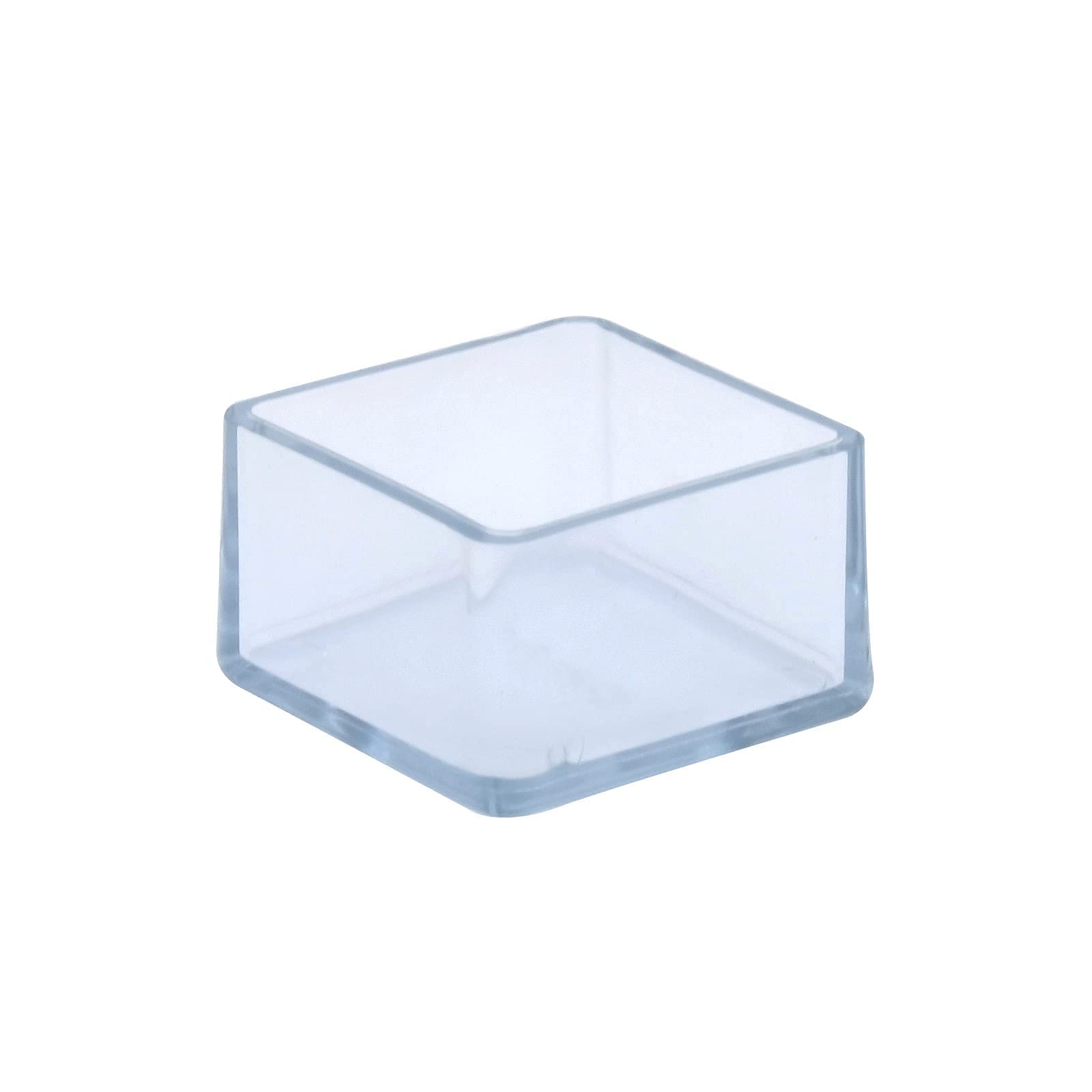 Flyshop 12PCS Chair Leg Caps PVC Furniture Floor Protectors Non-Scratch Square Table Chair Leg Tips Caps, 1-3/4" x 1-3/4" - Image 3