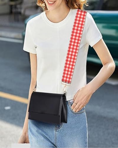 Image of Purse Strap Replacement Crossbody 2 inch Wide Shoulder Strap, Cute Handbag Strap Bag Strap Replacement Belts Adjustable