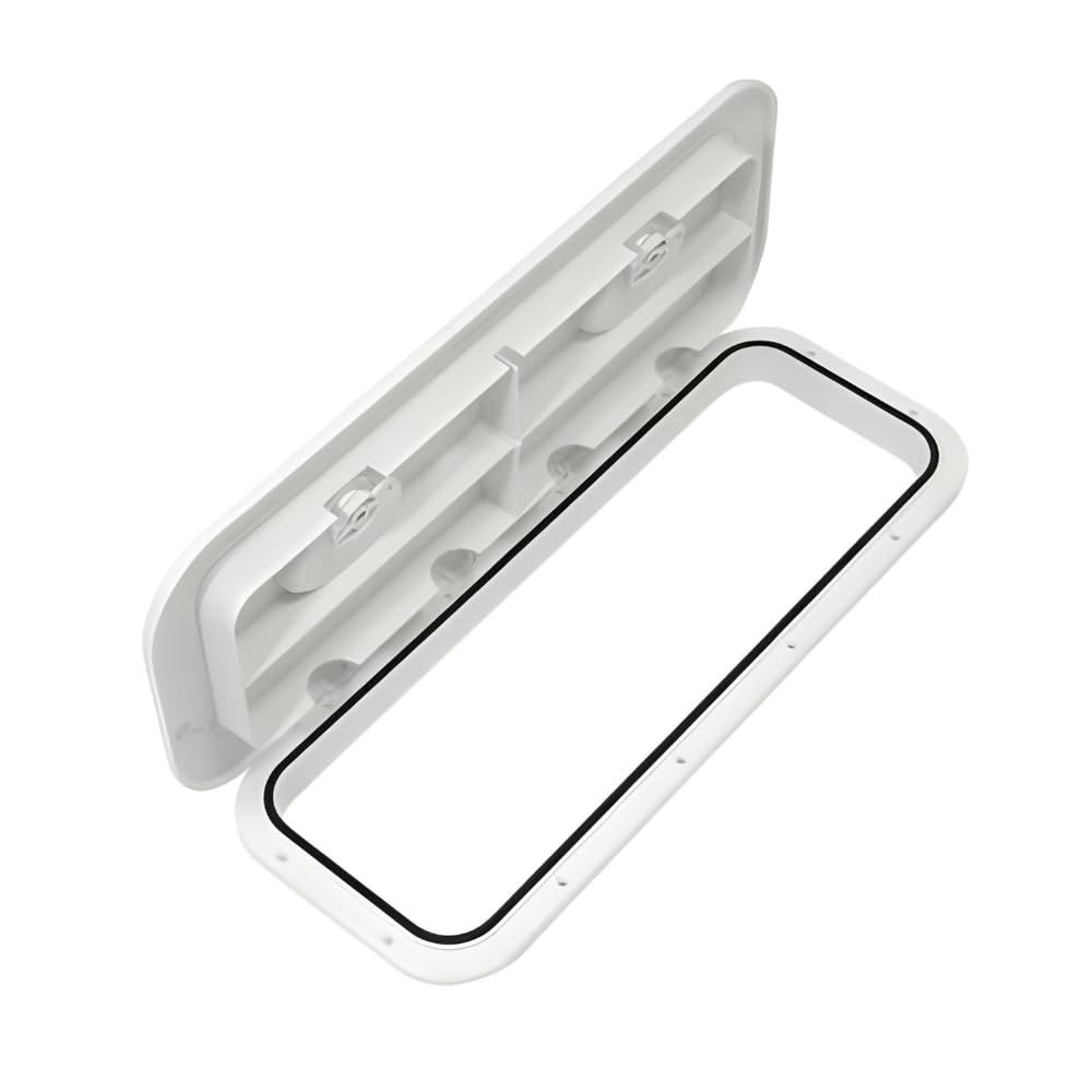 Seaflo Marine barco cubierta tapa de acceso escotilla & 23.9 "x 9,5," blanco, 607 335 mm x 243 mm)