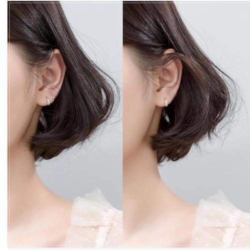 Boucles d'oreilles doubles pour femme : la solution pour perçages multiples - 3