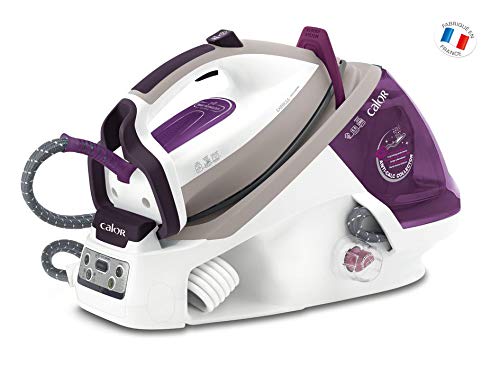Calor GV7781C0 Centrale Vapeur Haute Pression Express Control Plus 6,3 bars Effet Pressing jusquà 360g/min Générateur Repassage Violet