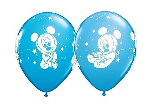 Preisvergleich Produktbild Partyklar 10 Luftballons Baby Mickey Maus 26cm