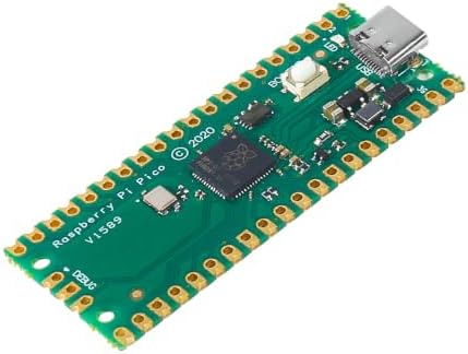 RP2040 Pico Development Board Type C USB 2MB Flash Dual-Core Cortex M0+ Processor for Raspberry Pi Supports C/C++/Python SPI/I2C/UART Interfaces