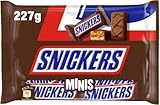 Snickers Chocolatinas con deliciosa Crema de Cacahuete, Suave Caramelo y trocitos de Cacahuete recubiertos de Chocolate con Leche en formato minis (227g)