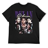 Dylan Star O'Brien Unisex Cotton Graphic T Shirt Fan Pullover Short Sleeve Tee Casual for Boys and Girls