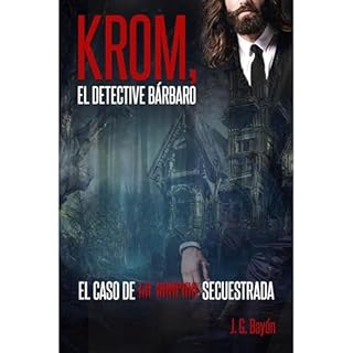 Krom el detective bárbaro Audiolibro Por J. G. Bayón arte de portada