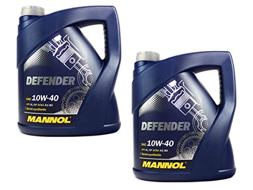 Motoröl Öl 8 Liter Mannol Defender 10W-40 teilsynthetisch API SL/CF Mercedes VW