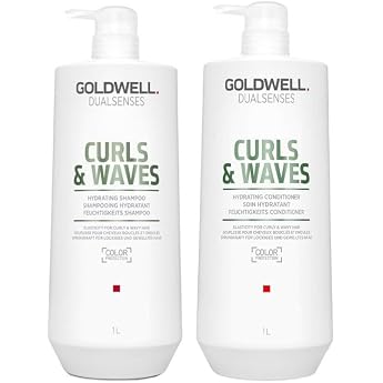 Goldwell Dualsenses Curls & Waves Hydrating Shampoo 1000 ml Conditioner 1000 ml