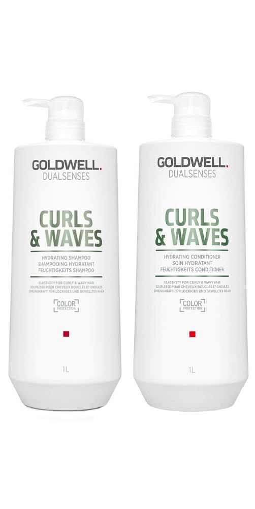 Goldwell Dualsenses Curls & Waves Hydrating Shampoo 1000ml Conditioner 1000ml