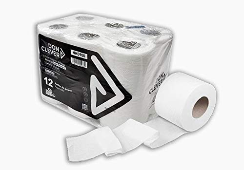 Hygienepapier, 2 Schichten, weich, 193,2 m, 12 Rollen