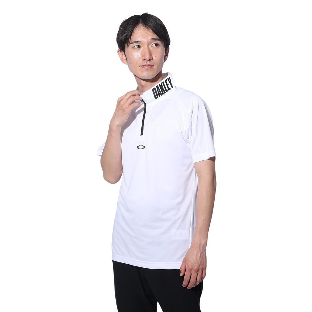 Amazon.co.jp: オークリー（OAKLEY） OPERATIVE 半袖ジップ モック 