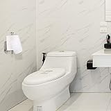 2 Pcs Toilet Paper Roll Holders, Self Adhesive 3M Toilet Kitchen Roll Holder Hanger, Wall Mounted No Drilling Toilet Tissue Paper Holder Rack with 3M Sticker for Kitchen, Bathroom, Silver - Image 5