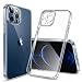Produktbild iPhone 14 Pro Hülle mit 360° Rundummilitärschutz Extrem Stoßfest und Fallsicher aus angenehmen vergilbungssicheren TPU dünne und leichte Handyhülle mit Guten Griff Transparent
