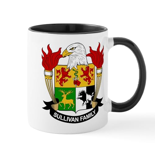 CafePress Sullivan Family Crest Mug 11 oz (325 ml) Ceramic Coffee Mug