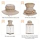 Filhome 2 PCS Imkerhut Moskito Kopfnetz Hut Anti-Moskito Sonnenhut Fischerhut mit Mückennetz Damen Herren für Outdoor Gartenarbeit Dschungel Angeln