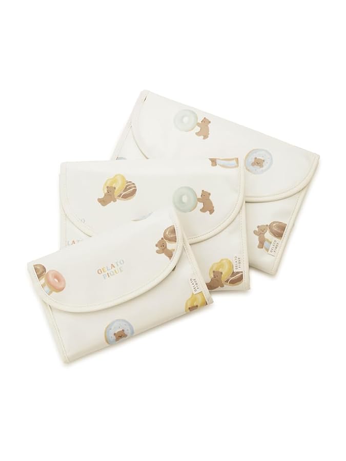 Amazon.co.jp: [ジェラート ピケ] ドーナツベア柄母子手帳ケース