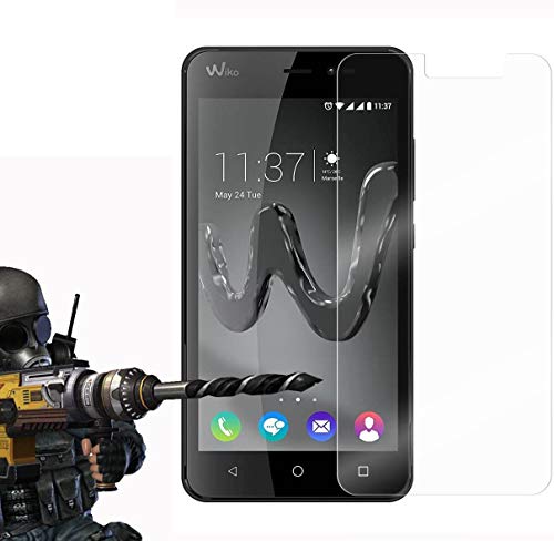 FoneExpert 2 Pack - Wiko Freddy Verre Trempé, Vitre Protection Film de protecteur d'écran Glass Film Tempered Glass Screen Protector Pour Wiko Freddy