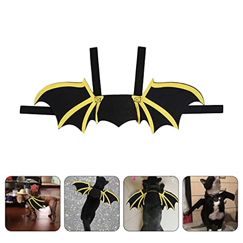 Disfraz de murciélago para perros y gatos Halloween miniatura 6