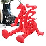 Multiples applications : Les décorations de bureau du Nouvel An Chinois servent plusieurs objectifs en ornant des zones telles que les rebords de fenêtre, cheminées, bureaux et meubles d'entrée, offrant un charme visuel. Elles sont aussi idéales pour les meubles de télévision, étagères et tables de chevet, amplifiant facilement les ambiances de fête.
