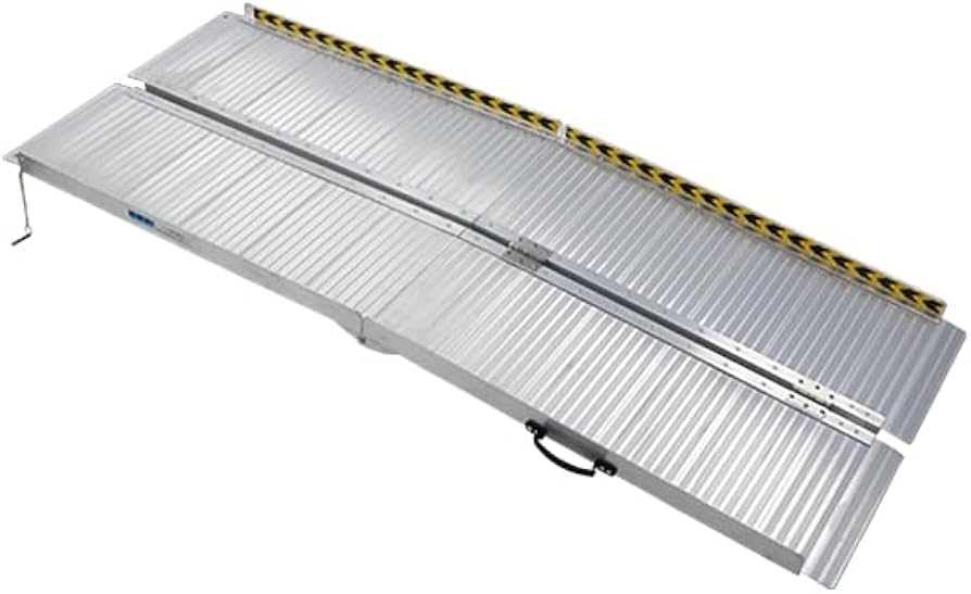 段差解消　スロープ　アルミ製　183センチ Amazon.co.jp: アルミスロープ スロープ長さ約183cm 幅約72.5cm 耐荷重