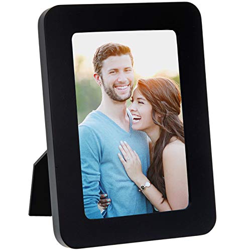 Bilderrahmen,4er Set10x15cm Bilderrahmen-Set Fotorahmen aus Holz Plexiglas, Hoch- & Querformat, Fotorahmen Wand… – Bild 3