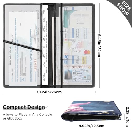 Organizador para Documentos de Auto Multicolor miniatura 3