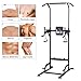 HOMCOM Power Tower Multi-Function Height Adjustable Abs Dip Station, Home Gym Strength...