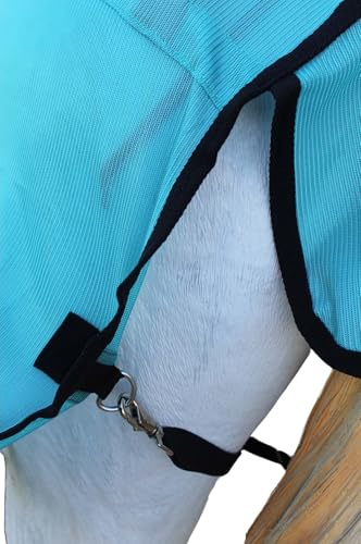Image of Challenger Horse Mesh Summer Fly Sheet Spring Airflow Neck 73101