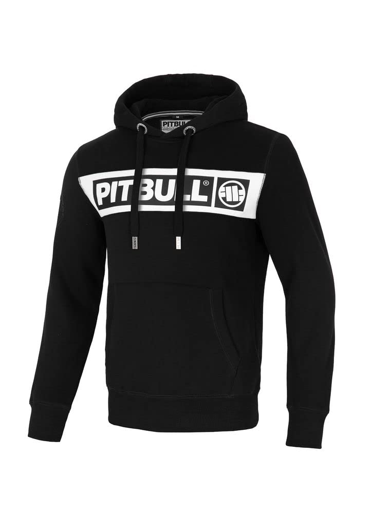PITBULL - Herren Pullover mit Kapuze Sherwood, Sweatshirt Herren, Kapuzenpullover Herren, Komfortabel Baumwoll-Sweatshirts für Herren, Herren Blouson