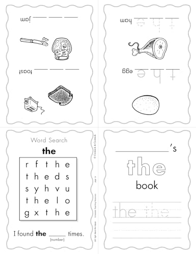 100 Sight Word Mini-Books: Instant Fill-in Mini-Books That Teach 100 Essential Sight Words (Teaching Resources) - Image 12