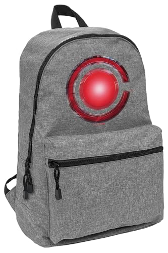 LOGOVISION Justice League Movie Cyborg Logo Lightweight Backpack for Work School Daily Use Packable for Travel