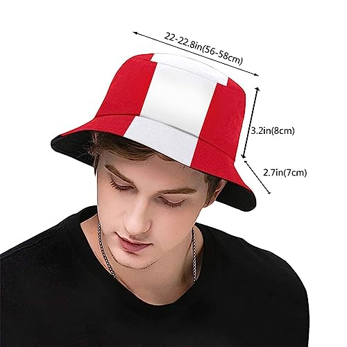 Image of Flag Bucket Hat Fashion Fisherman Hat Cute Flag Bucket Hats Sun Hat for Women Men