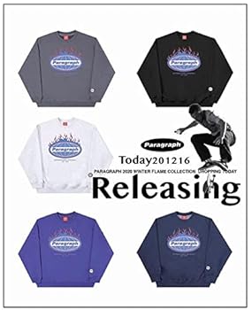Amazon.co.jp: [Paragraph] スウェット/トレーナー/ファイヤー