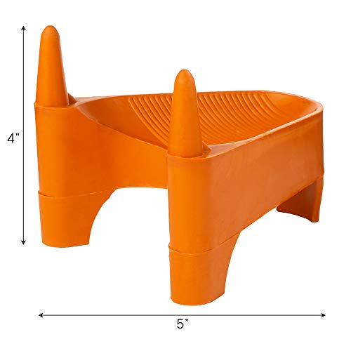image for Crown Sporting Goods Football Kicking Tee, Orange 2