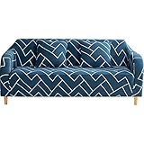 nordmiex Pattern Sofa Slipcover with 2 Pillow Covers,Stretch Arm Chair Large Sofa Slipcover Leather...