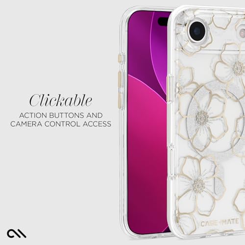 Case-Mate iPhone Air Case - MagSafe Phone Case - Floral Gems - image 5