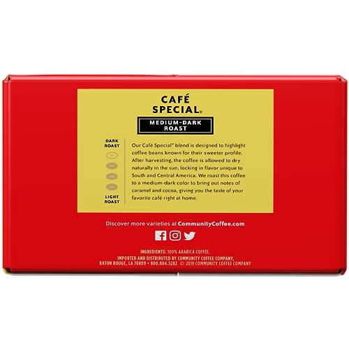 Image of Community CoffeeCafe Special Medium Dark Roast, Single-Serve Keurig K-Cup Pods, 80 Count (Pack of 1)