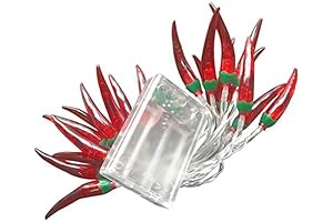 OSALADI: A Fiesta of Lights with 3m 20 LED Cinco De Mayo Chili String Lights