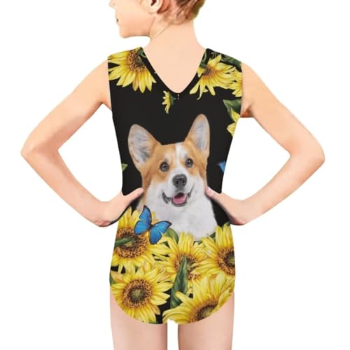 Kuiaobaty Girls One Piece Swimsuit 3-14 Cute Bathing Suit for Toddler Swimwear3