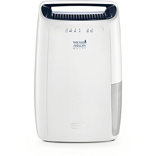 Consejos para Comprar Deshumidificador Walmart para comprar online. 41 De'Longhi DEX16F Deshumidificador Tasciugo, color blanco, Pequeño: Util para espacios reducidos.