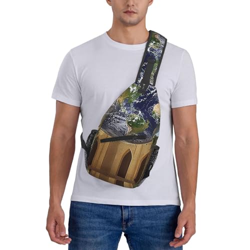 Morrales tipo bandolera Cross Chest Bag negro miniatura 7