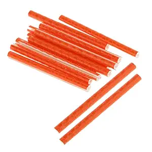 Loom Tree Set of 12 Reflective Spoke Rod Clip on Tube Bike Bicycle Cycling Wheel Rim Spoke Reflector-Orange
